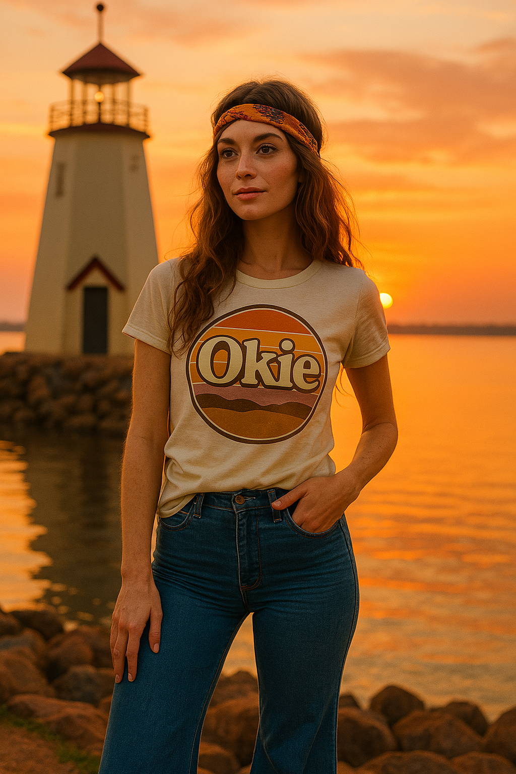 Okie Vintage Sunset